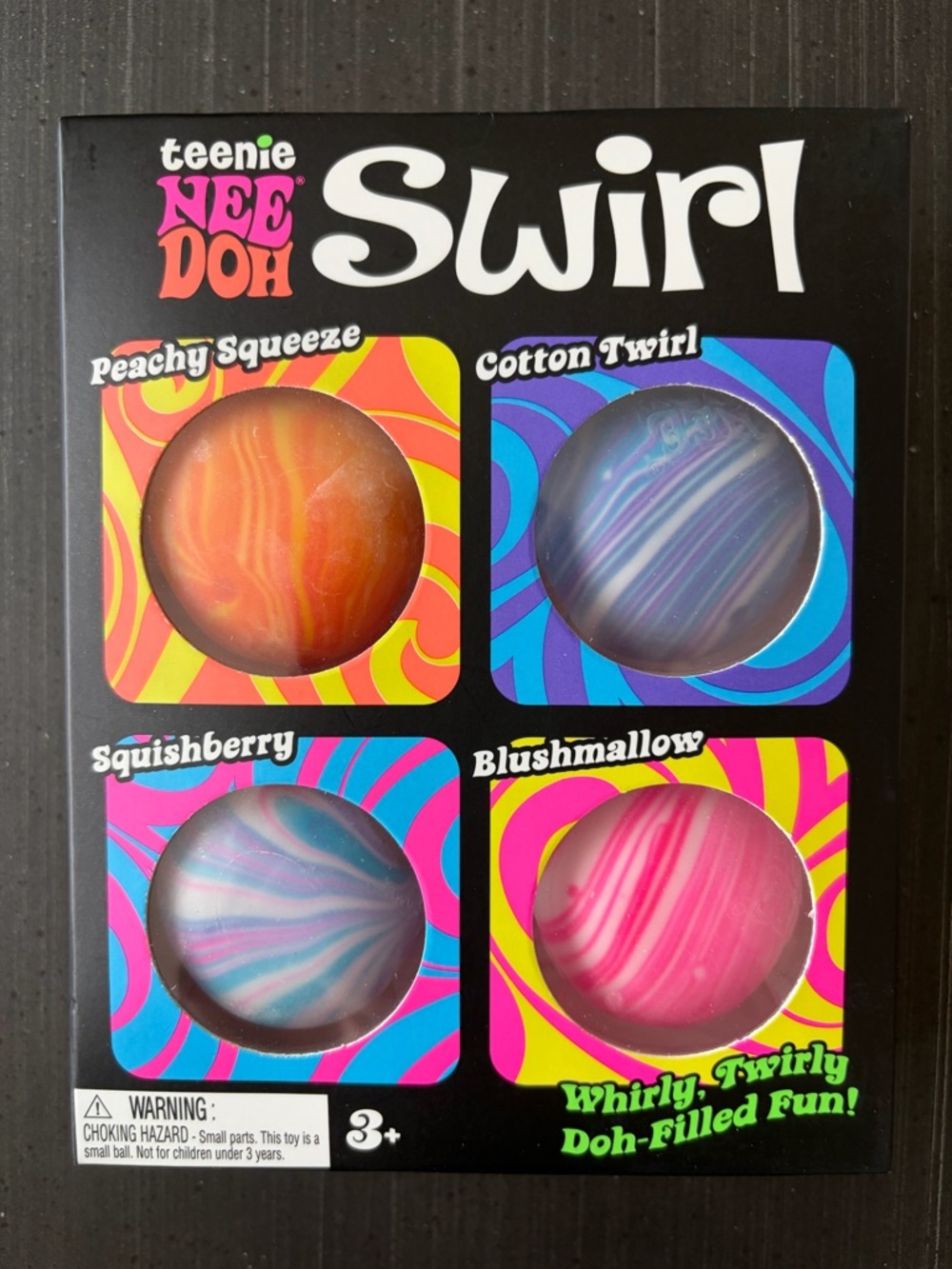 teenie NEE DOH Swirl Play Dough Set